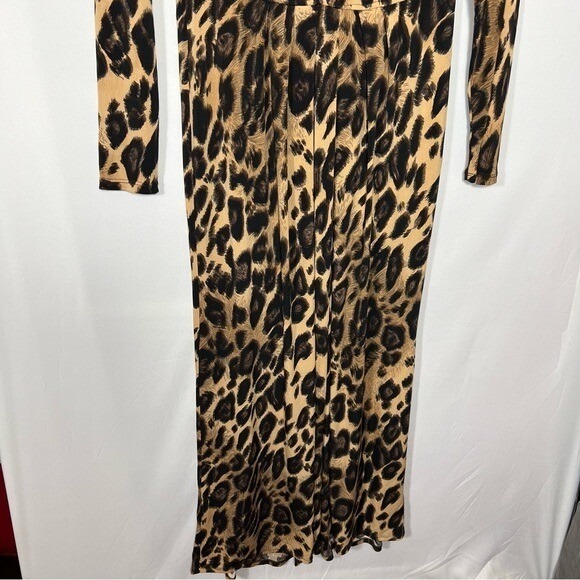 HOT IN HOLLYWOOD Leopard Dress Size Medium - Picture 3 of 10